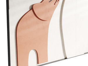 Decorative Wall panel 54 3D 模型