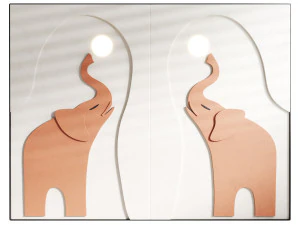 Dekoratif Duvar paneli 54 3D Model