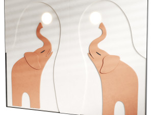 Decorative Wall panel 54 3D 模型