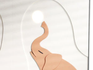 Dekoratif Duvar paneli 54 3D Model