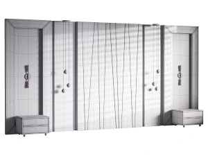 Decorative Wall panel 55 3D Model