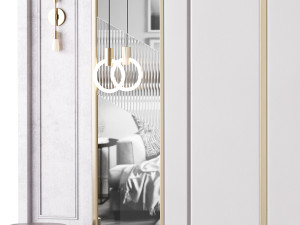 Decorative Wall panel 57 3D 模型