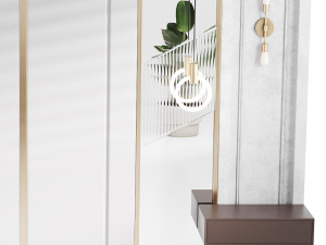 Decorative Wall panel 57 3D 模型