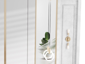 Decorative Wall panel 57 3D 模型