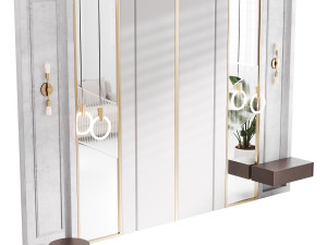 Decorative Wall panel 57 3D 模型