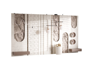 Decorative Wall panel 61 3D 模型