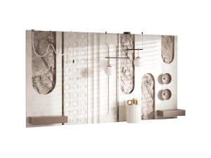 Dekoratives Wandpaneel 61 3D Modell