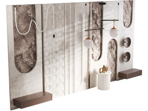 Decorative Wall panel 61 3D Модель