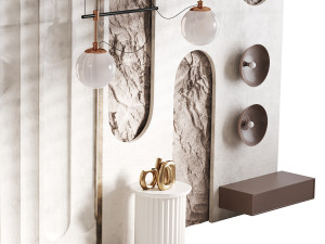 Decorative Wall panel 61 3D Модель