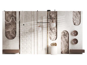 Decorative Wall panel 61 3D Model