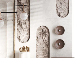 Decorative Wall panel 61 3D Model