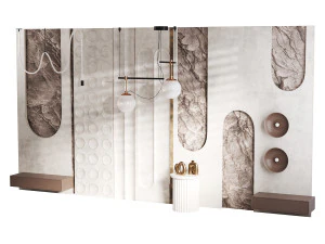 Decorative Wall panel 61 3D Model