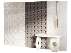 Decorative Wall panel 62 3D Model