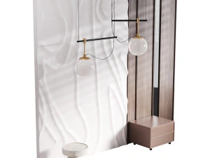 Dekoratives Wandpaneel 63 3D Modell