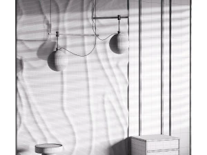 Dekoratives Wandpaneel 63 3D Modell