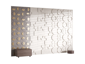 Decorative Wall panel 64 3D 模型