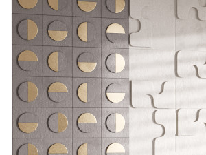 Decorative Wall panel 64 3D Modell