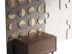 Decorative Wall panel 64 3D Modell