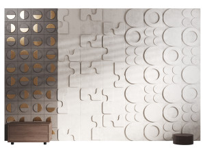 Decorative Wall panel 64 3D Modell