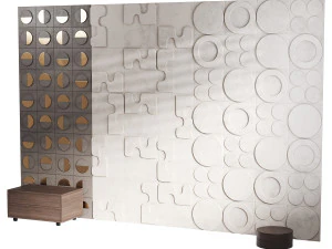Painel decorativo de parede 64 Modelo 3D
