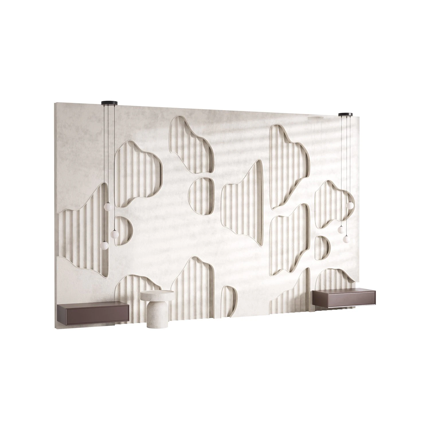 सजावटी दीवार पैनल 65 3D मॉडल .c4d .max .obj .3ds .fbx .stl .blend 