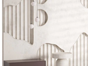 सजावटी दीवार पैनल 65 3D मॉडल