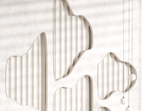 Decorative Wall panel 65 Modello 3D