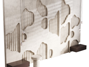 Decorative Wall panel 65 Modello 3D