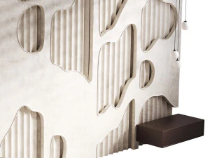 सजावटी दीवार पैनल 65 3D मॉडल