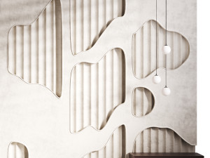 Decorative Wall panel 65 Modello 3D