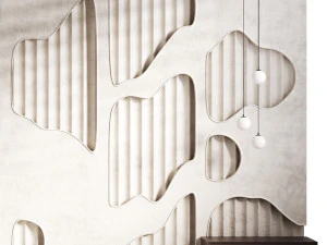 सजावटी दीवार पैनल 65 3D मॉडल