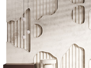 Decorative Wall panel 65 Modello 3D