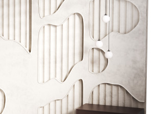 Decorative Wall panel 65 Modello 3D
