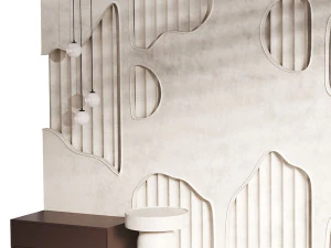 सजावटी दीवार पैनल 65 3D मॉडल