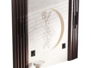Decorative Wall panel 66 Model 3D