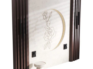 装飾壁パネル 66 3Dモデル