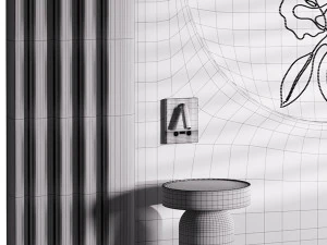 装飾壁パネル 66 3Dモデル