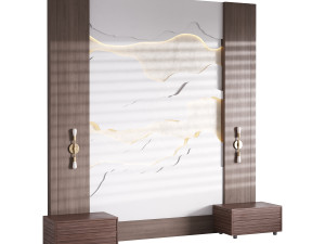 Decorative Wall panel 68 3D 模型