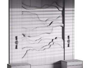 Decorative Wall panel 68 3Dモデル
