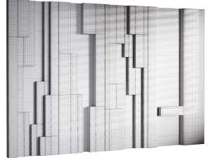 Decorative Wall panel 70 3D Модель