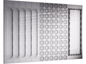 Decorative Wall panel 71 3D Model