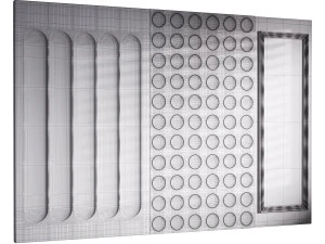 Decorative Wall panel 71 3D Model
