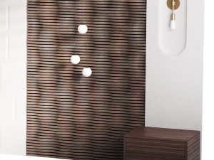 Decorative Wall panel 72 3Dモデル