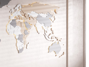 Decorative Wall panel 73 3Dモデル