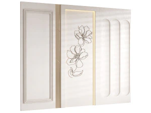 Decorative Wall panel 74 3D Model