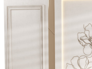 Decorative Wall panel 74 3Dモデル