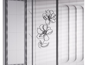 Decorative Wall panel 74 3Dモデル