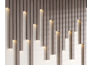 Pannello murale decorativo 75 Modello 3D