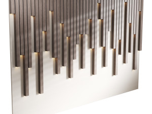 Decorative Wall panel 75 3D 模型