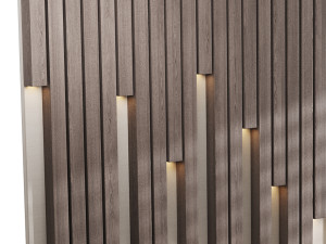 Decorative Wall panel 75 3D 模型